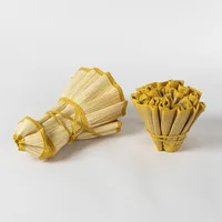 USPOP Fashionable foldable pleated straw hat with large brim waterproof Straw sun hat 2 size available - Image 5