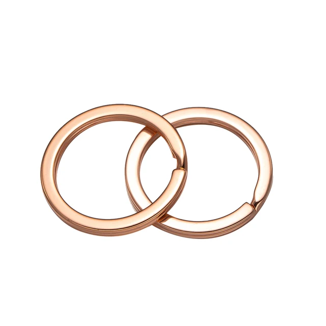 20 Anelli Portachiavi Fai Da Te - 25mm Per Chiavi Auto E Casa - Set Completo Con Anelli Divisi - Foto 6