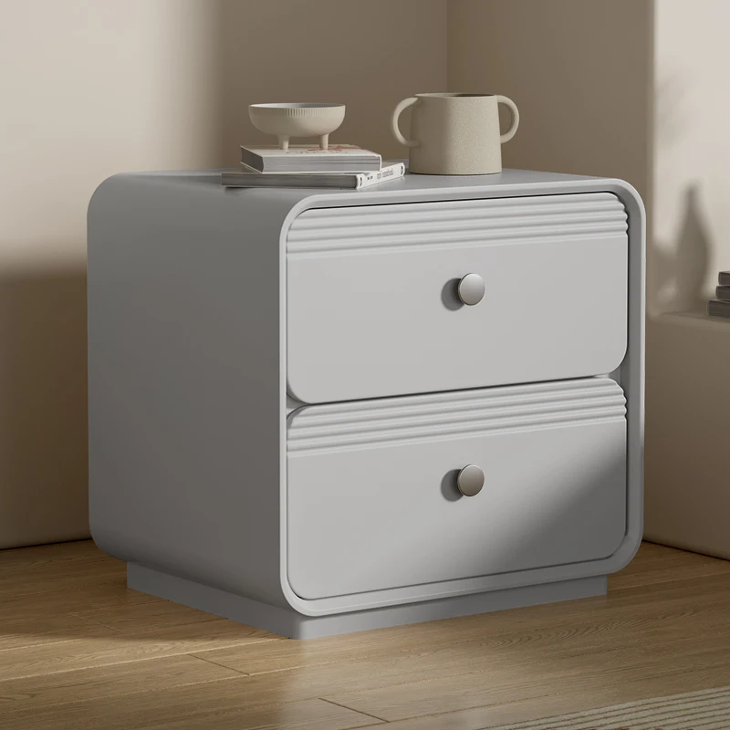 

End Smart Bedside Table Nightstands Bedroom Mobiles Makeup Cabinet Storage Mesa Lateral Armoires De Chambre Dressers Furniture