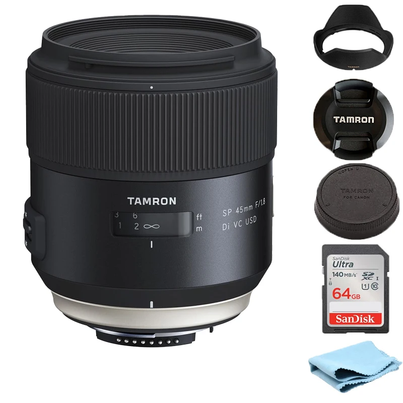 

Tamron SP 45mm f/1.8 Di VC USD Lens (model F013) For Canon Nikon