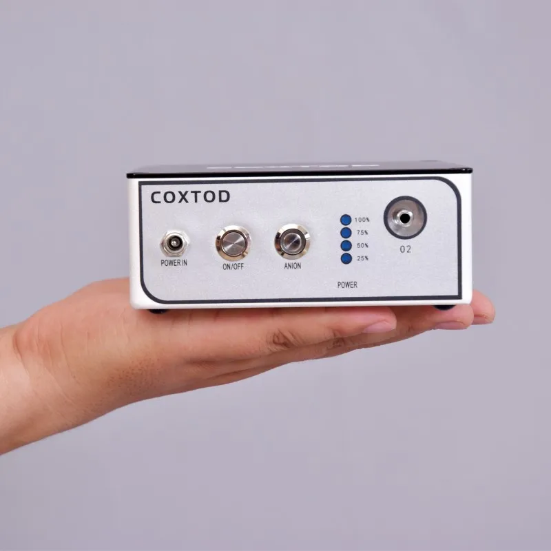 COXTOD Mini Oxygen Device 8 Hours Battery Oxygen Generator 24 Hours Continuous Oxygen Making Machine Anion O2 Bar