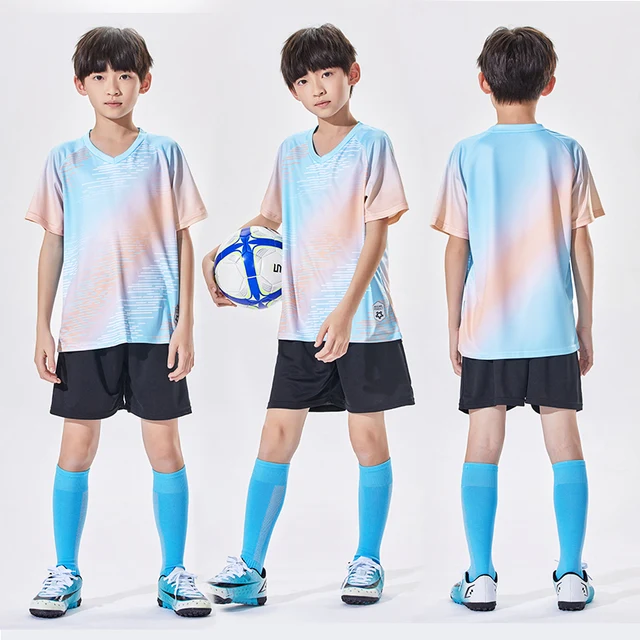 custom Children Football Jerseys Soccer Uniforms Tracksuit Boys girls