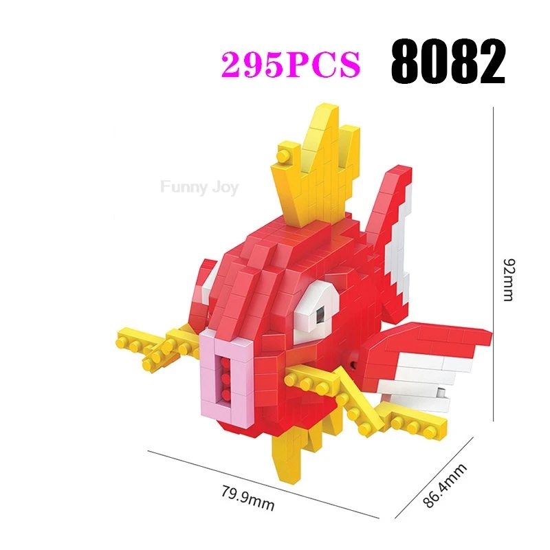 Lustige Pokemon-Bausteine Anime Picachu Charizard Puppe Blastoise Bulbasaur Gengar Pokémon-Bausteine Spielzeug als Geschenk für Kinder – Detail 38