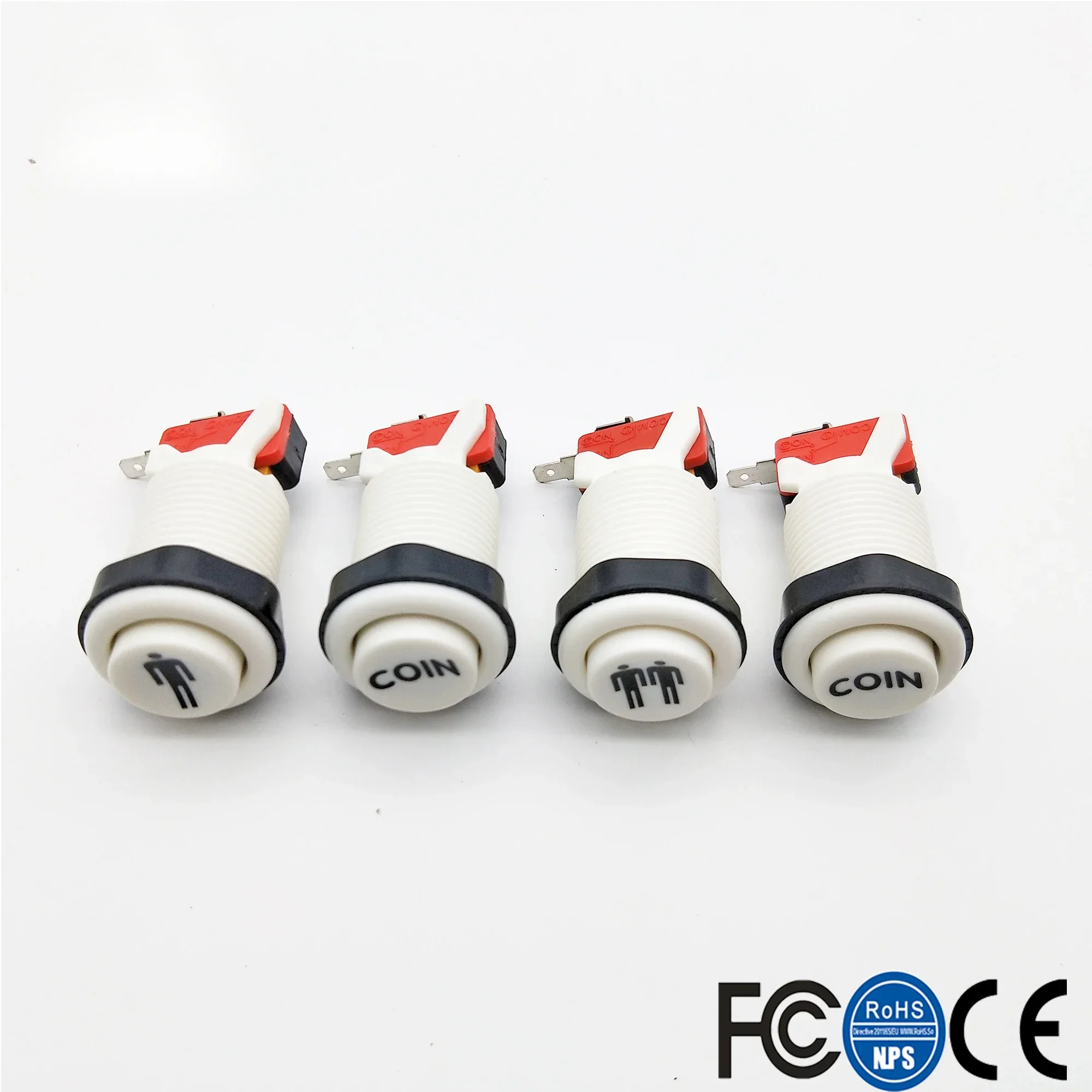 아케이드 DIY 키트 아메리칸 스타일 SANWA 조이스틱 HAPP COIN 4 인용 푸시 단추 마이크로 스위치 제로 딜레이 인코더, PC 라즈베리 파이