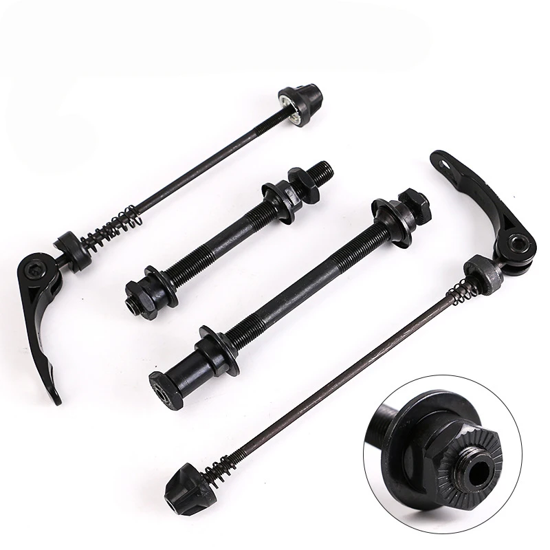 Ultralight Portable Bike Quick Release Skewer Set Front Rear Wheel Hub