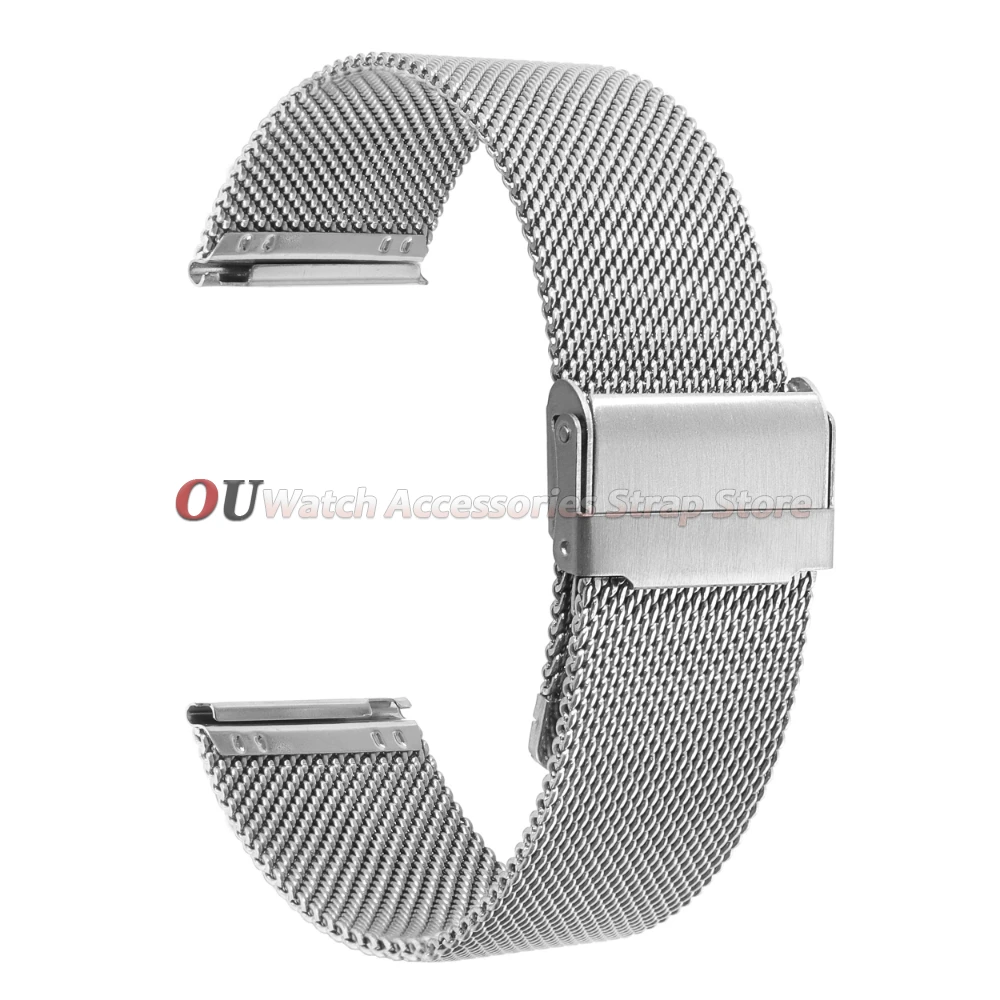 Universal Stainless Steel Mesh Milanese Watch Strap