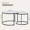 Small Dining Center Space Saving Living Room Small Tables, Modern Dining,Modern Home Furniture White, Café Tables 2