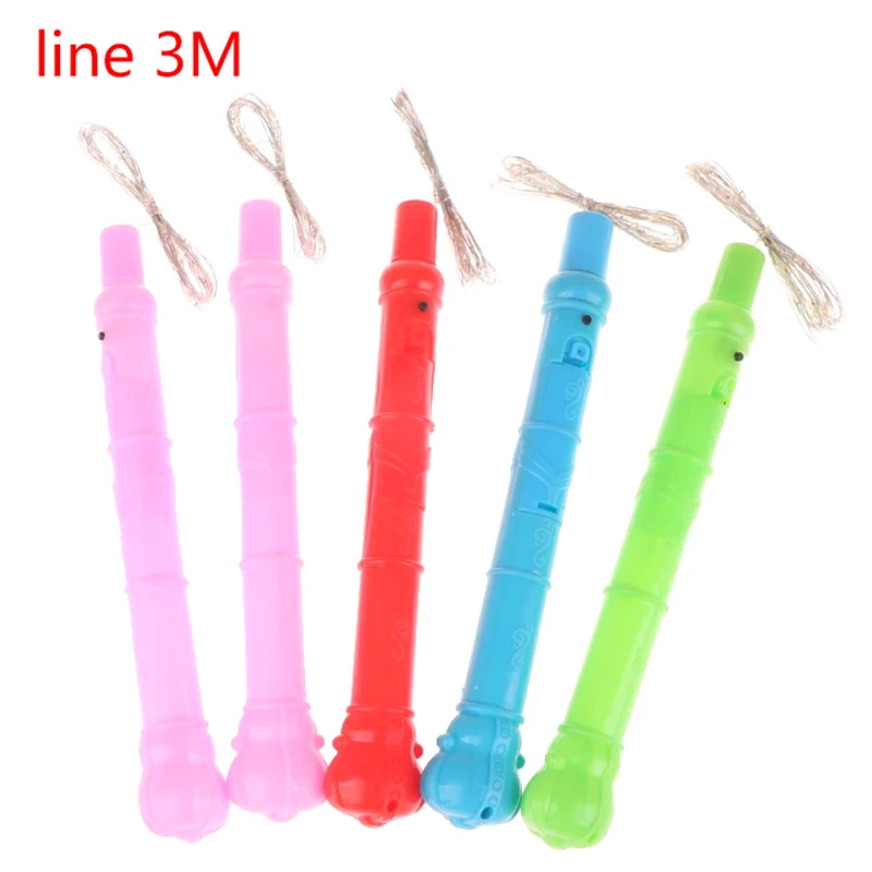Random 3m 30 Heads LED Light Up Flashing Handles Balloon Home Decoration Supplies Birthday Event Party Decoration