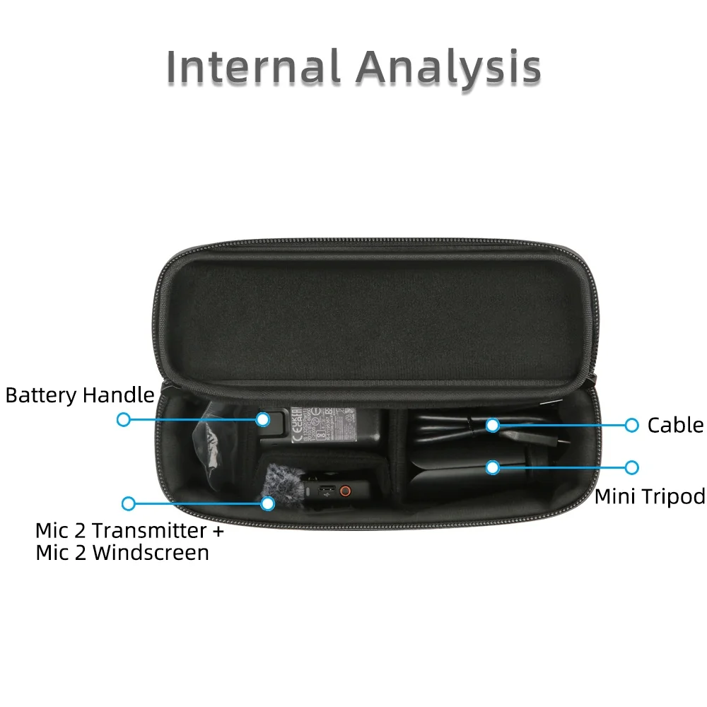 Étui de protection antichoc EVA pour DJI Pocket 4