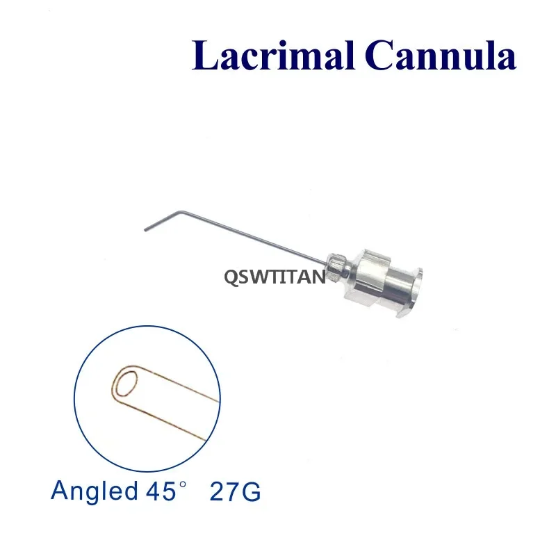 Lacrimal Viscoelastic Air Injection Cannula Ophthalmic Tool Surgical Instruments