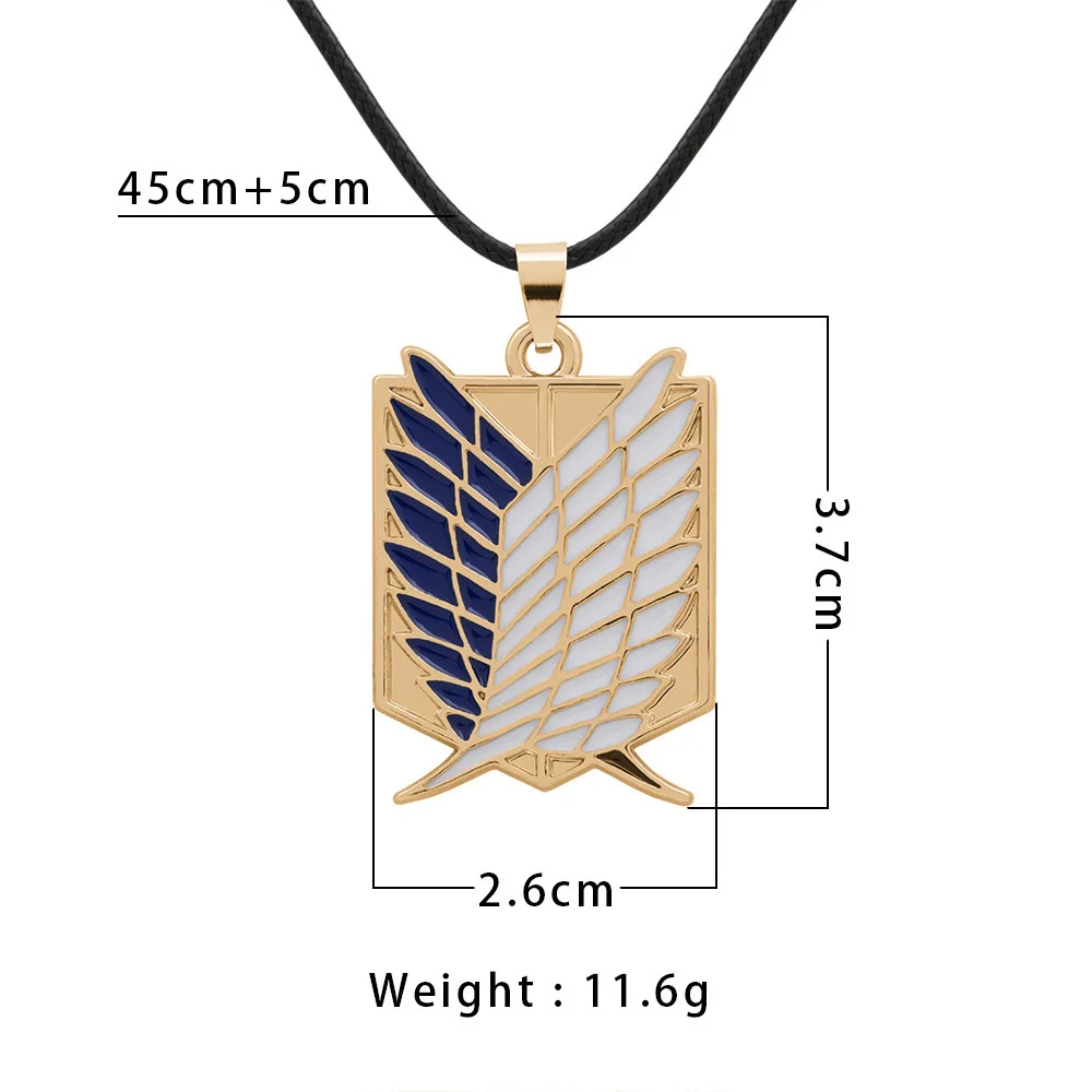 Attack on Titan Themed Jewelry and Collectibles Gift Set