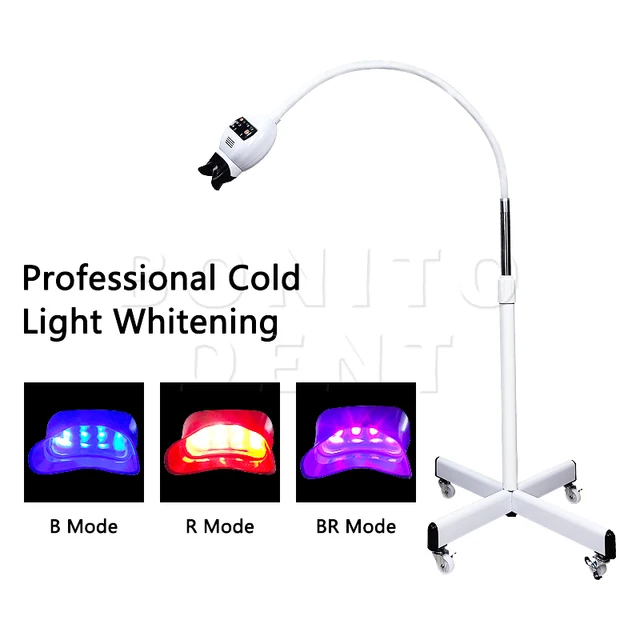 Teeth Whitening Lamp 3 modes Whitening machine with stand portable Professional Dental equipment