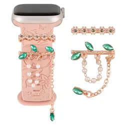 Elegant Metal Diamond Charm Bling (Rose gold)