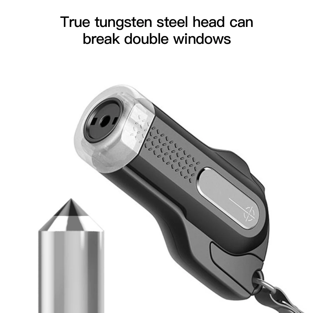 

Upgrade Safety Hammer For Car Key Chain Knife Life Saving Seat Belt Cutter Breaking Side Window Glass 2021 New Design