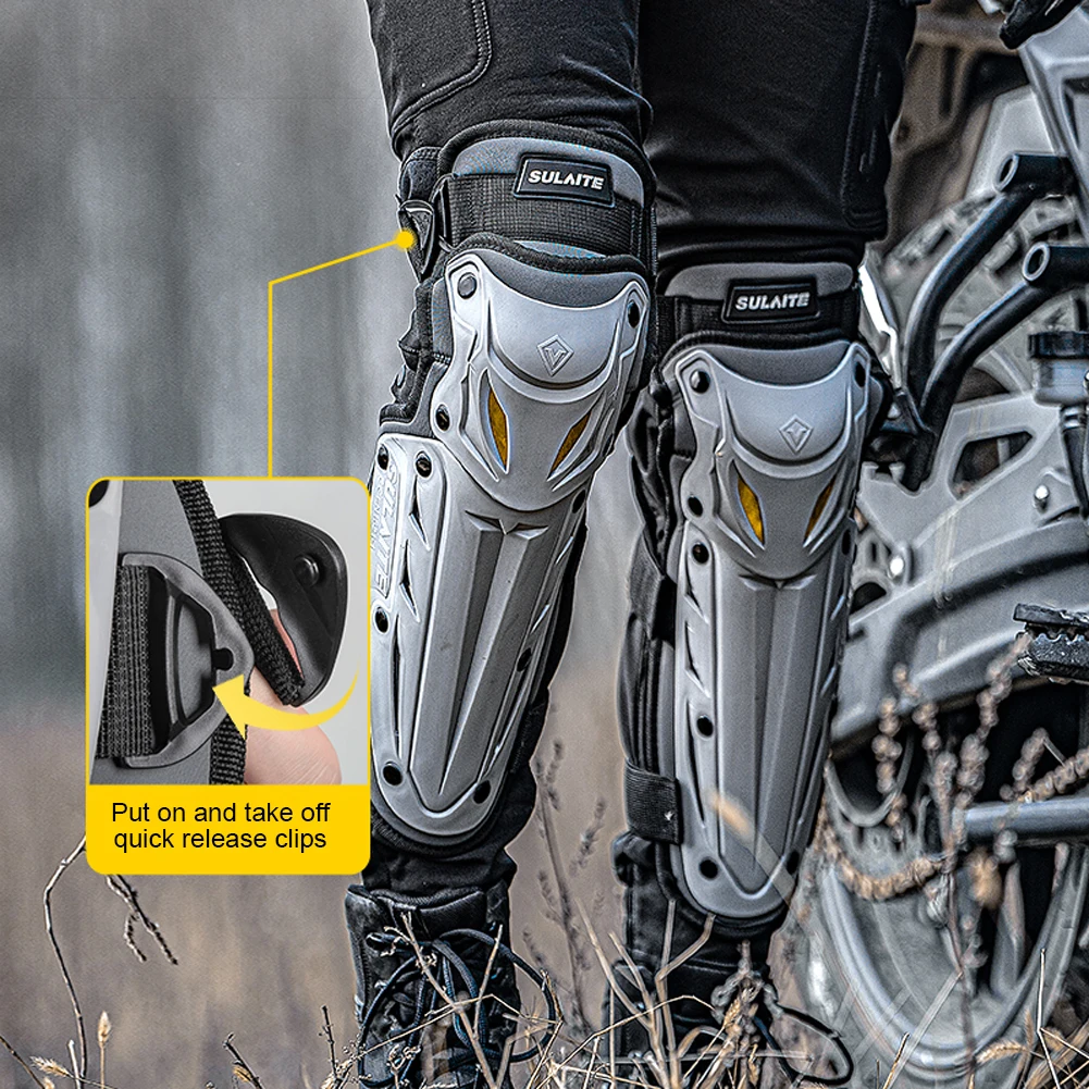 통기성 오토바이 보호대 무릎 PP 레이싱 무릎 보호대 MTB 라이딩 오프로드용 오토바이 팔꿈치 보호대