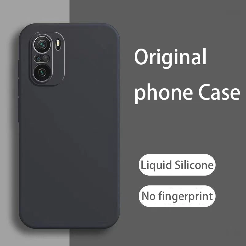Sleek Liquid Silicone Phone Case in Various Colors