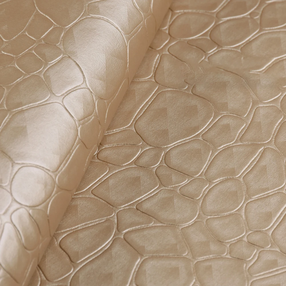Stone Pattern Synthetic Leather Fabric For Sewing Garment Faux Suede Pvc DIY Bag Shoes Sofa Sewing Material Leathercraft Patchs
