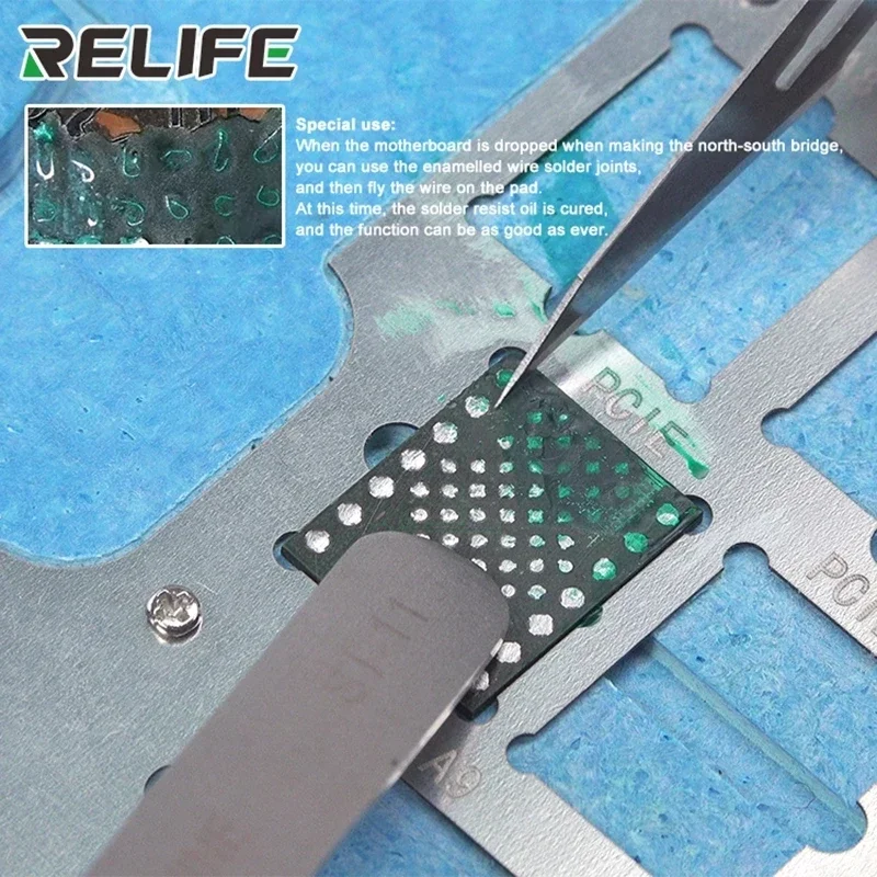 Soldering Flux Soldering Paste Chip Repair Tool Set UV curing solder mask ink For PCB BGA Circuit board repair Green Welding Flux phone repair tools