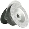 1PC/3PCS 45/60/100# Diamond Grinding Disc Wet And Dry Use Marble Granite Artificial Stone Ceramic Sanding Disc