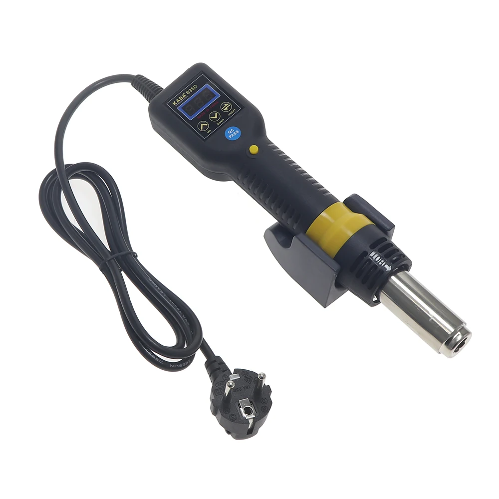 KADA 835D 8858i Hot Air Gun Portable LED Display Rework Station Heat Gun Hair Dryer Temperature Adjustable Welding Station