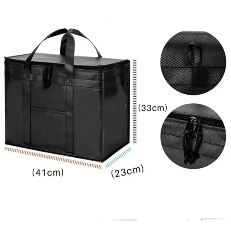 Portable Insulated Cooler Bag for Outdoor Camping and Picnics