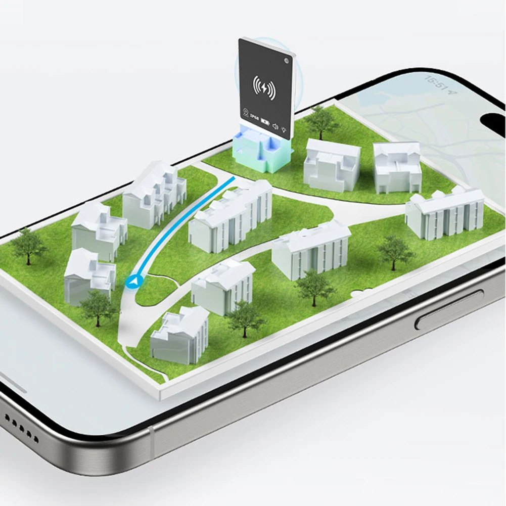 For Apple Find My APP Smart Air Tag GPS Tracker Card Anti Lose Reminder Device Key Finder Pet Kids Bags Wallet Locator Smart Tag