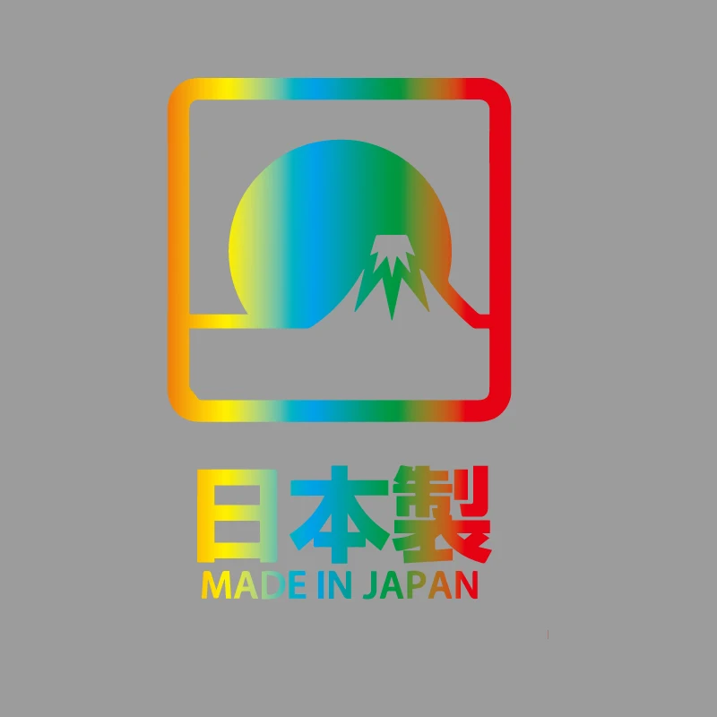 Sunset Over Mount Fuji - Premium Japanese Stickers