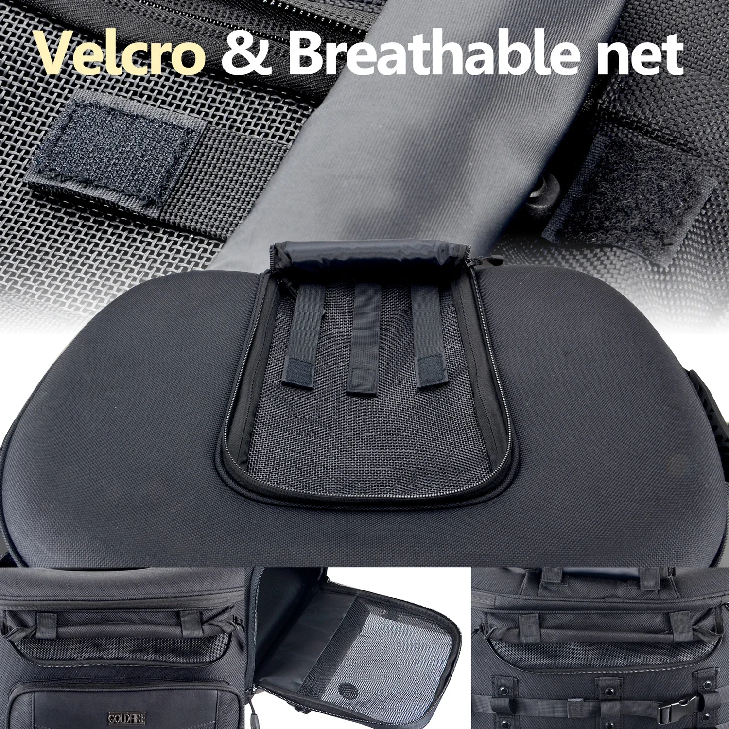 Weather Resistant Dog Cat Pet Carrier Portable Travelling Dog Holder Bicycle Outdoor Bag For Motorcycle Cars