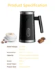 BioloMix,4 in 1 Automatic Hot and Cold Milk Frother Warmer for Latte, Foam Maker, Hot Chocolates, Cappuccino 6