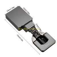 บานพับปกปิดไฮดรอลิกแบบปิดอ่อนตู้ปรับได้ฮาร์ดแวร์บัฟเฟอร์แดมเปอร์ไฮดรอลิกบานพับตู้เสื้อผ้าที่ยั่งยืน 6