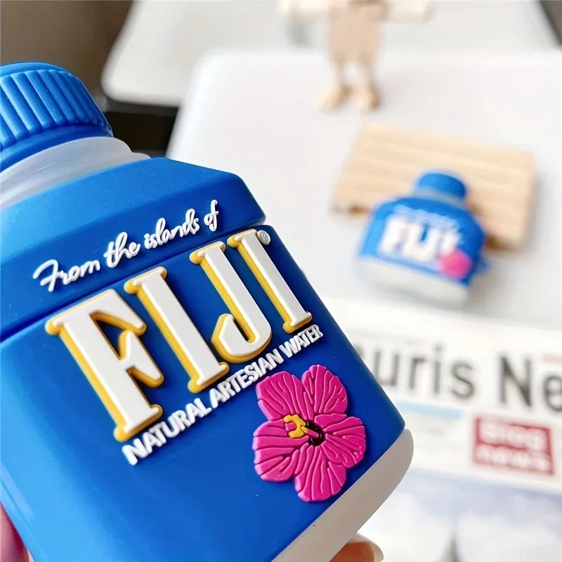 Creative Cartoon Mineral Water Earphone Cover For Apple Airpods 1 2 3  Pro Pro2 Silicone Soft Case