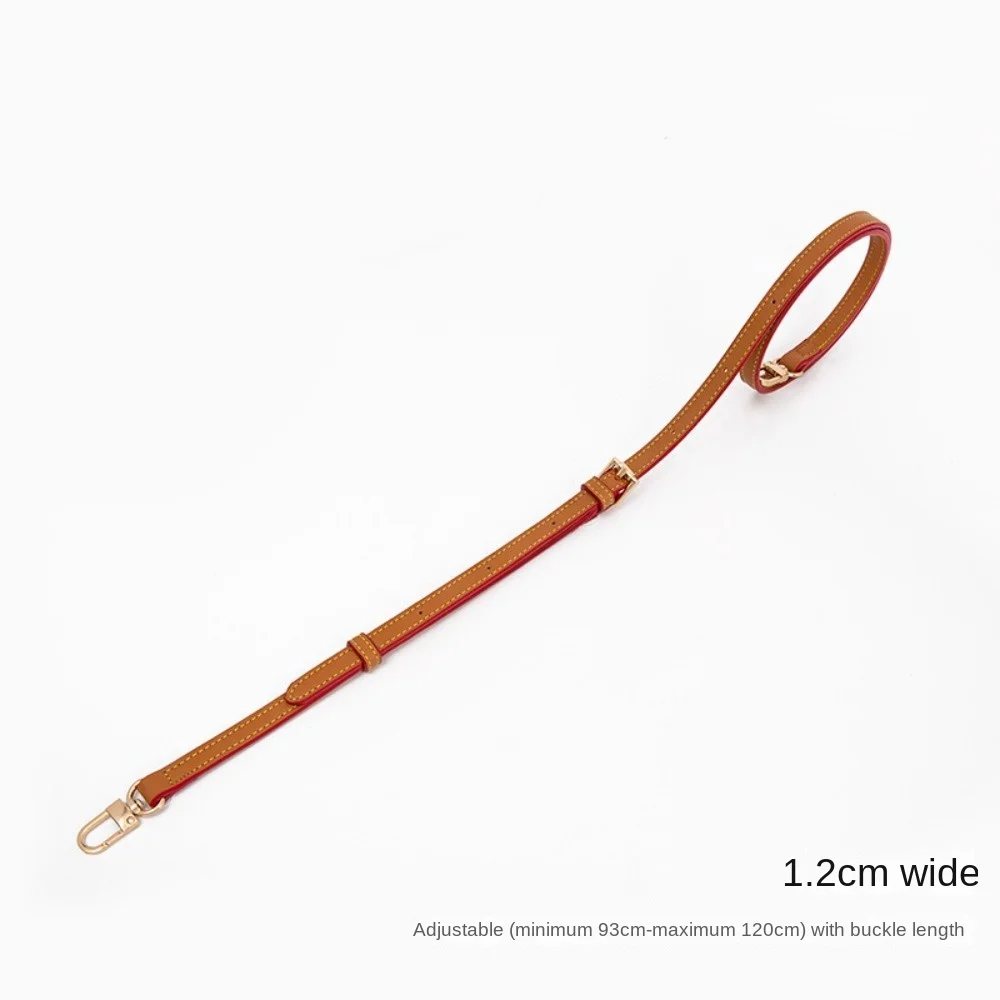 1,2 cm breite PU-Leder-Taschengurte für LV Speedy 20 25 30, verstellbare Schultergurte, stanzfreie Umhängetasche, lange Tasche, Gürteltasche – Detail 3