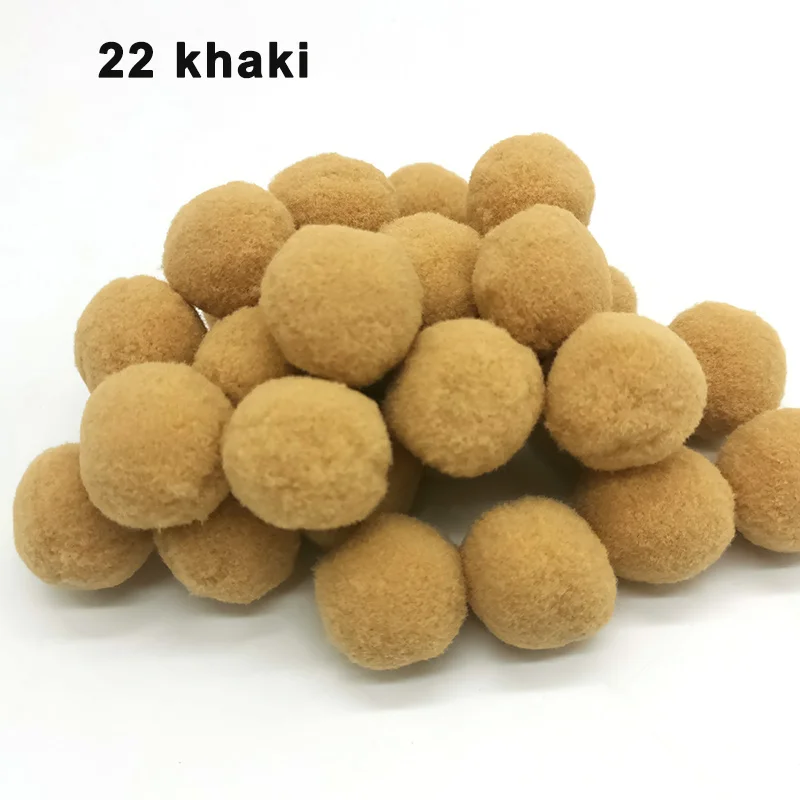 thumbnail image 1 of Mini pompones suaves y esponjosos de 8/10/15/20/25/30 mm, bolas de pompones hechas a mano, juguetes para niños, decoración de bodas y Navidad, suministros para manualidades de costura DIY, 1 of 5