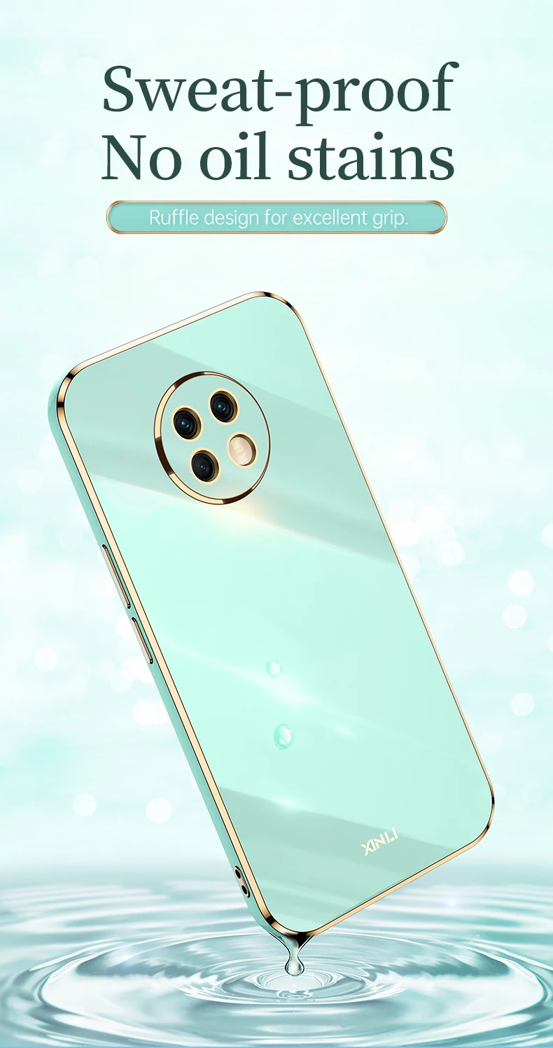 Bling mekana četvrtasta luksuzna pozlaćena telefonska torbica 3D Laser za XiaoMi RedMi Note 8 8T 9 9A 9s 9T 10 10s 10T 10 NFC 7 Pro_voghion.com