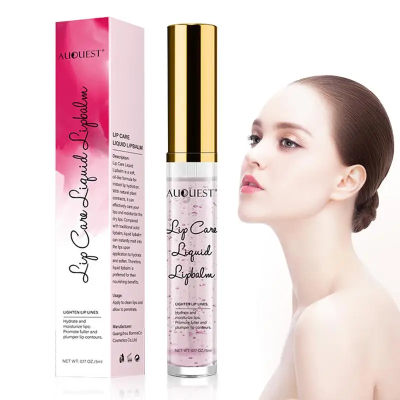 Plumping Lip Gloss Clear City Lips Oil Hydrating Lip Essence High shine