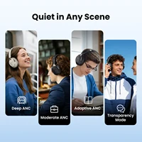 HAYLOU S40 ANC Wireless Headphone 50dB Noise Canceling Hi-Res 3D Spatial Audio Earphone with LDAC Bluetooth 6.0 Over Ear Headset - Image 6