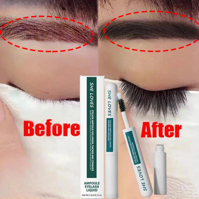 

Fast Eyelash Growth Serum 7 Days Natural Eyelash Enhancer Longer Fuller Thicker Curling Lash Treatment Eye Care Products Makeup