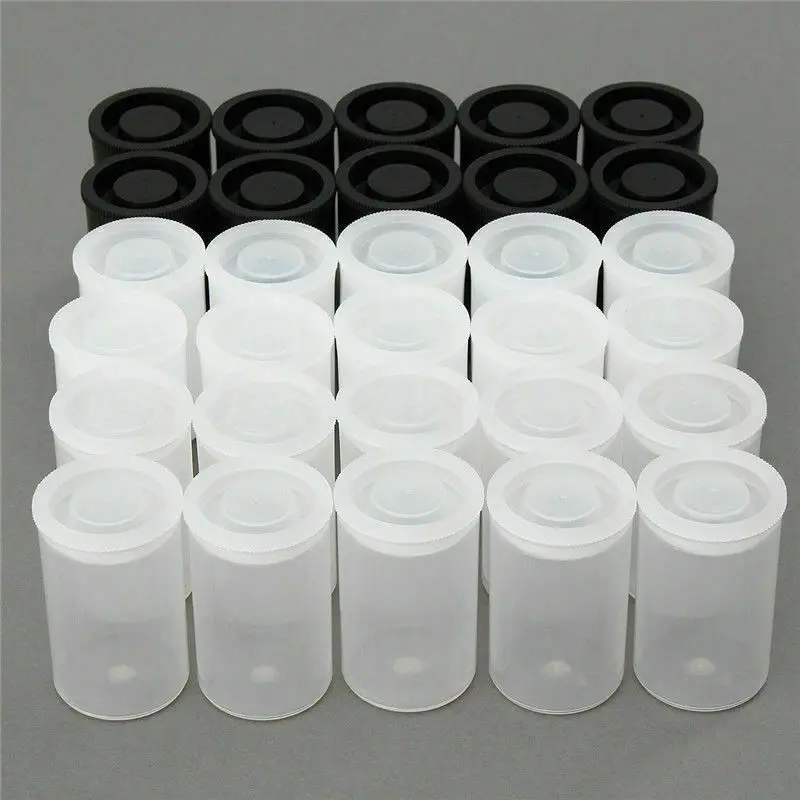 30pc~10Pc 32x54 mm Plastic Cans Empty Bottle Seal Film Case Canisters Container for Accessories Art Bead Coinn Pill Fishing Bait storage box,storage can