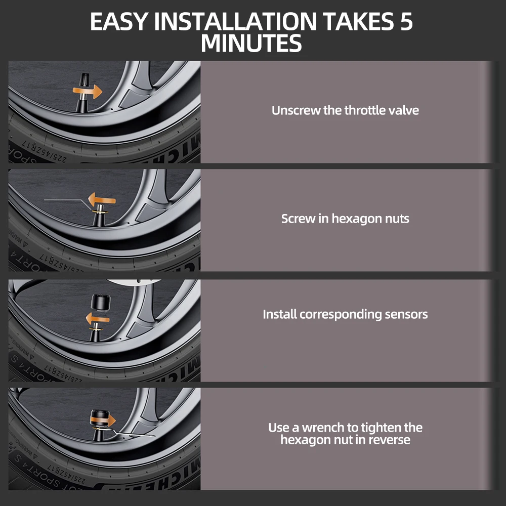 ¾籤   TPMS Ÿ̾ з ͸ ý, ¾籤 LCD ÷, USB   溸, 433.92mhz 