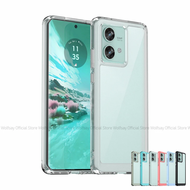 Per Motorola Edge 40 Neo Case Motorola Edge 40 Neo Cover Antiurto Hard Pc Tpu Cover Posteriore Protettiva Per Telefono Moto Edge 40 Neo