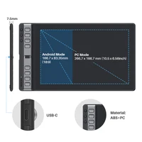 Huion Inspiroy 2 S/M/L Graphics Tablet Android Phone Supported Digital Tablets with Group Keys and Scroller Professional Design - Image 6