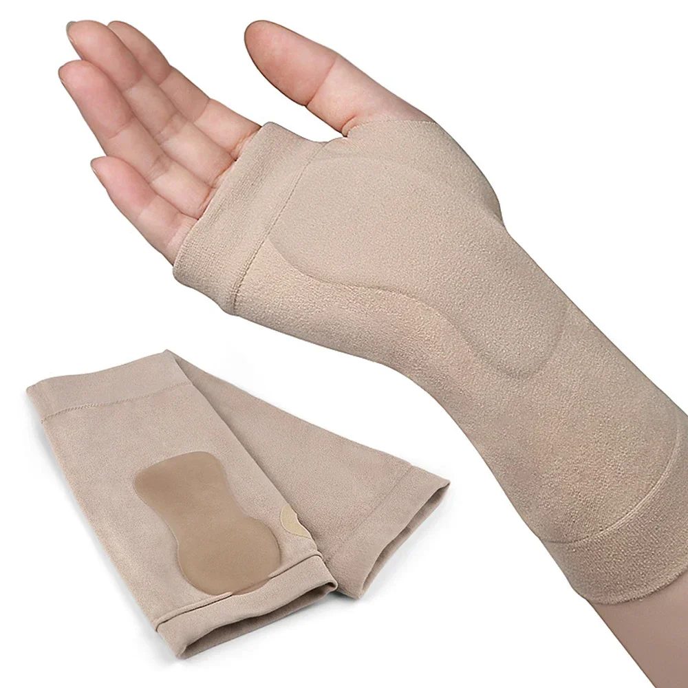 1PCS Wrist Support Sleeves Wrist Compression Gloves for Unisex Wrist Brace Support for Carpal Tunnel Tendonitis Sprains