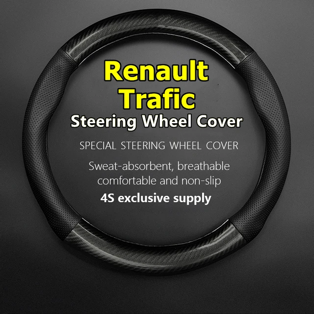 Pour Renault Trafic Couverture De Volant De Voiture En Cuir Microfibre +  Fibre De Carbone Accessoires Auto De Mode Accessoire Voiture - Directeur  Couvre - AliExpress