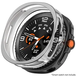 Soft TPU Protective Bumper Shell for Smartwatch - Hollow Out Design Watch Cover Accessory (S - 8Classic)