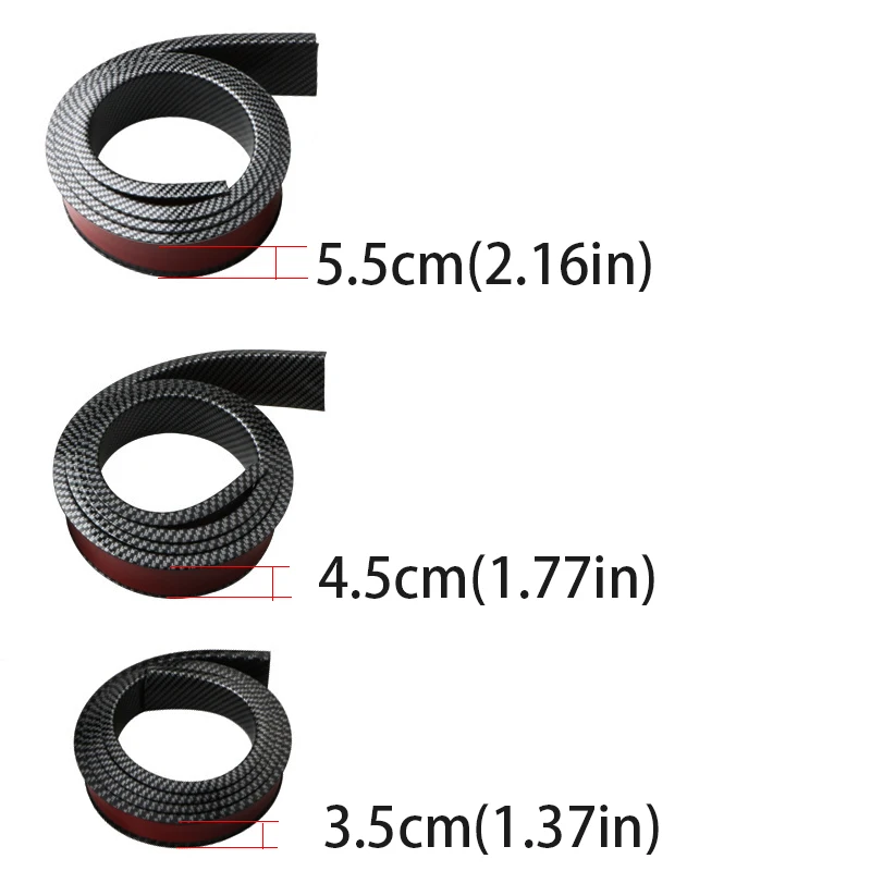 Car Fender Flares Arches Wing Expander Arch Eyebrow Mudguard Lip Body Kit Protector Cover Mud Guard Accessories 1.5 Meters fender flares