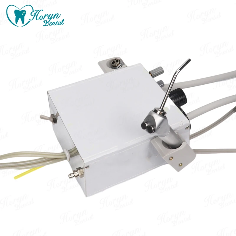 치과 휴대용 터빈 유닛 공기 물 주사기 연결, 치과 의사용 실험실 장비, 2/4 구멍