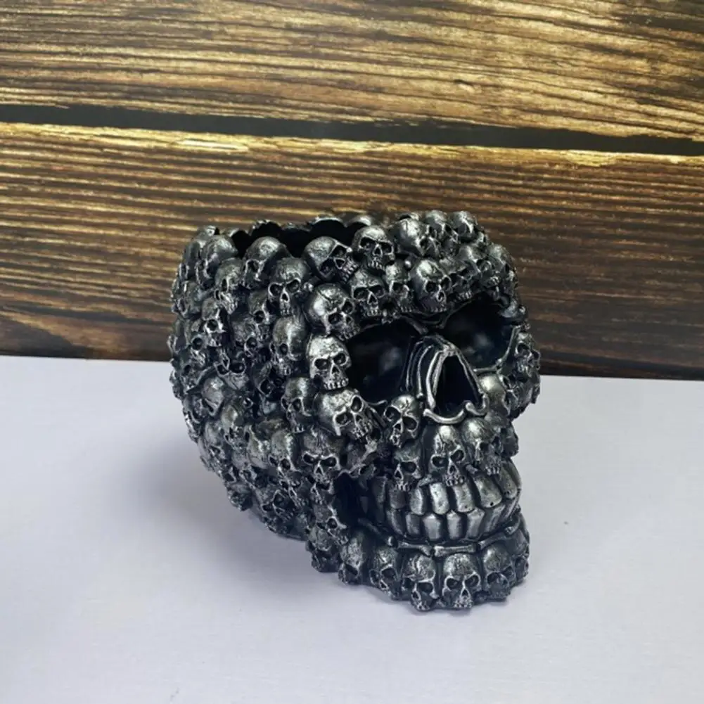 Resin Skull Planter Resin Flower Pot Resin 3d Skull Head Planter Pot for Indoor Outdoor Plants Halloween Home Decor Balcony 5