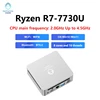 Genmachine New AMD Ryzen7 R7 7730U MINI PC Win11 8Cores 16Threads DDR4 3200Mhz 256/512GB M.2 SSD WIFI6 BT5.2 Desktop pc game 1