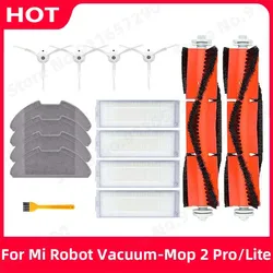 Filter For Xiaomi Mi Robot Vacuum-Mop 2 Pro Lite MJST1SHW MJSTL Mop Cloth Main Side Brush Pares Mijia Vacuum Cleaner Accessories