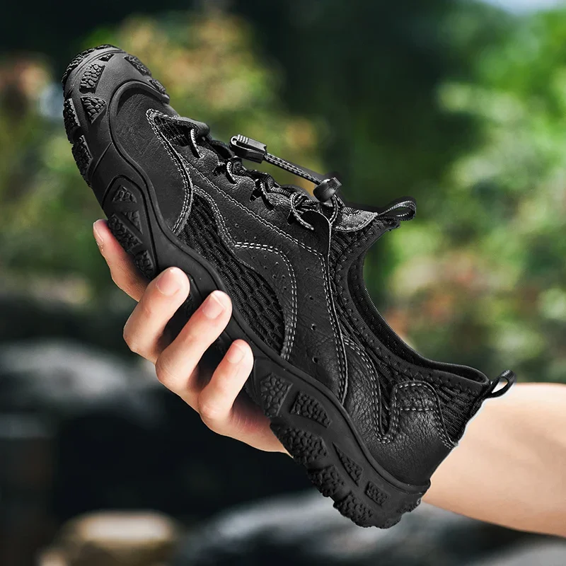 New Summer Men Shoes Sneakers Fashion Mesh Casual Shoes Breathable Driving Moccasins Comfortable Men's Shoes Outdoor Footwear